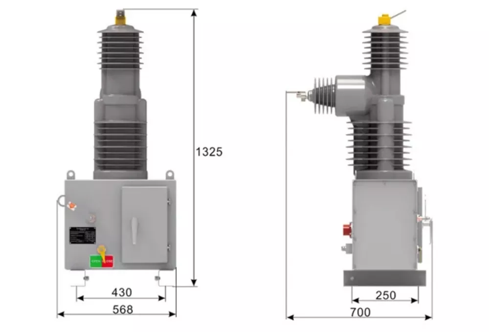 33kV Single Pole Outdoor Circuit Breaker